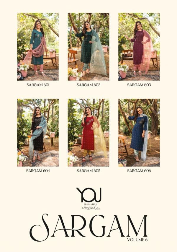 Wanna Sargam Vol 6 Viscose Rayon Designer Kurti Collection